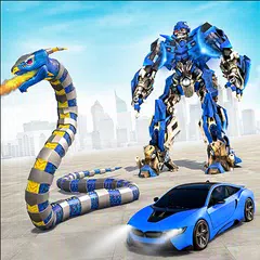 download Anaconda Robot Car Robot Game APK