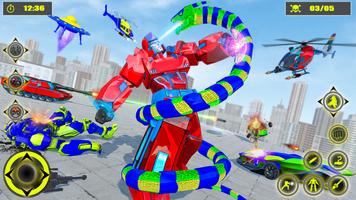 Anaconda Robot Car Robot Game ポスター