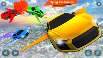 Flying Bike Game Stunt Racing Cartaz