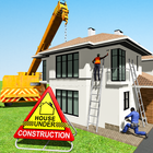 House Construction Truck Game أيقونة