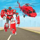 Flying Helicopter Robot Games آئیکن