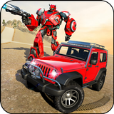 Offroad jeep cuộc phiêu lưu: Robot chuyển trò chơi biểu tượng