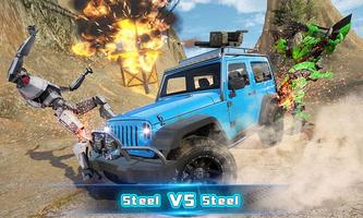 Offroad jeep cuộc phiêu lưu: Robot chuyển trò chơi ảnh chụp màn hình 1