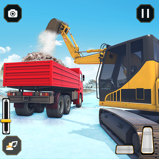 City Snow Construction Excavator Simulator 2021