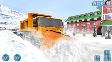 City Snow Construction Excavator Simulator 2021 capture d'écran 1