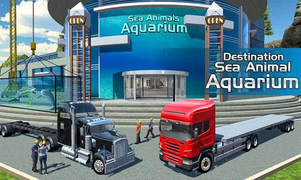 Wild Sea Animals Truck Transport Simulator screenshot 3