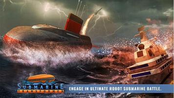 3 Schermata russo Sottomarino Robot Trasformare battaglia Sim