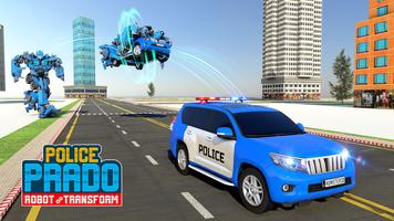 Police Robot Car Transform War स्क्रीनशॉट 3