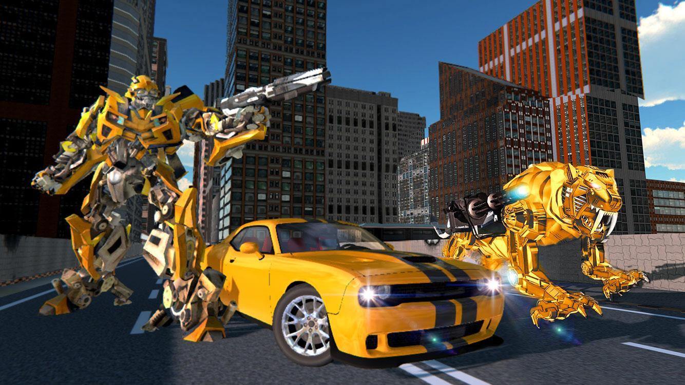 Robot car много денег. Робот тигр трансформер. Гонки роботов. Игры Robot car. Трансформер тигр Автобот.