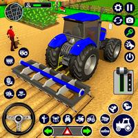 Real Tractor Driving Games 3D الملصق