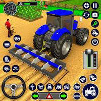 Real Tractor Driving Simulator Affiche