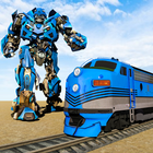 Train Robot Transformation War أيقونة