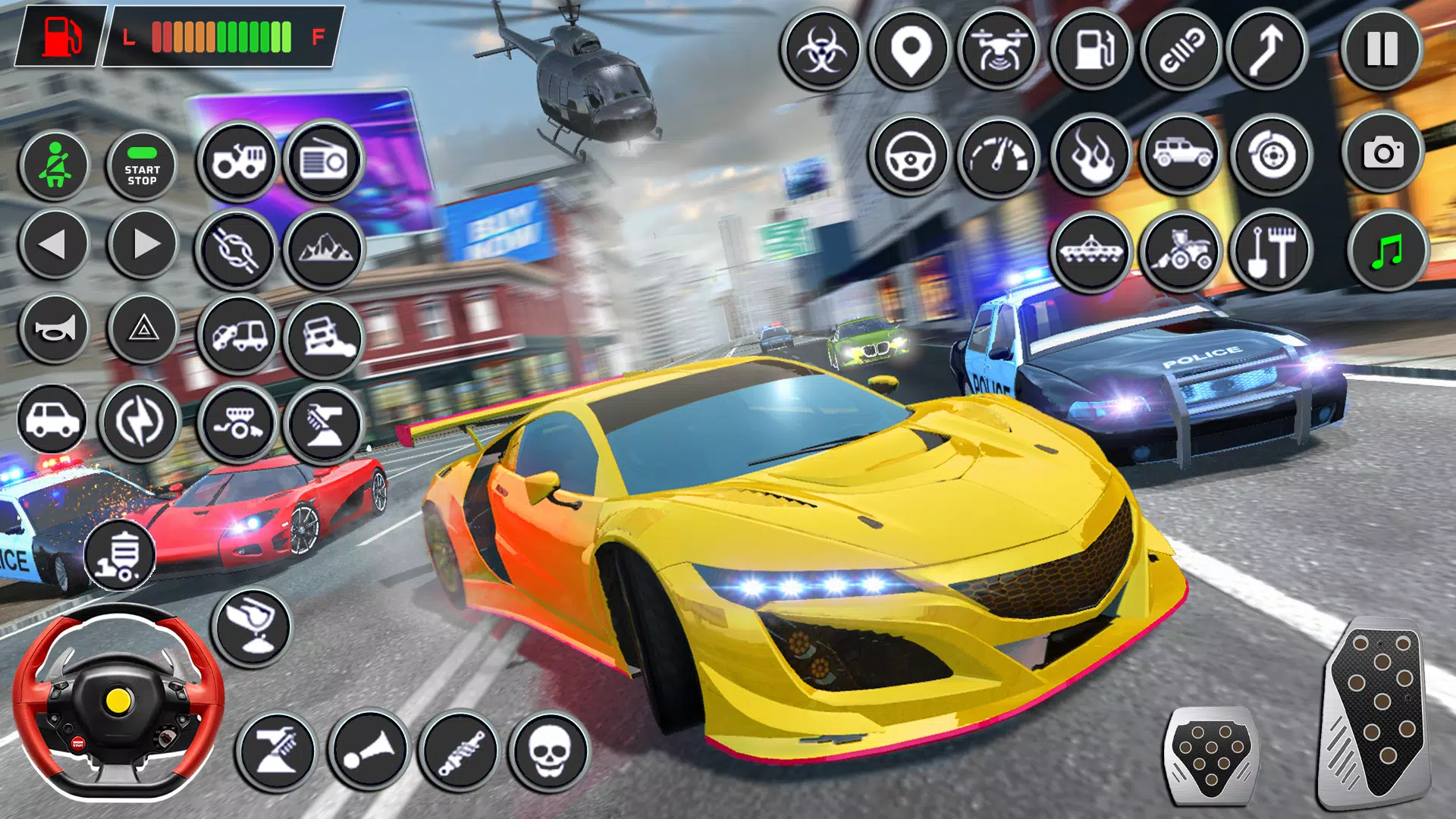 Tải Xuống Apk Xe Đua - Superhero Car Games Cho Android