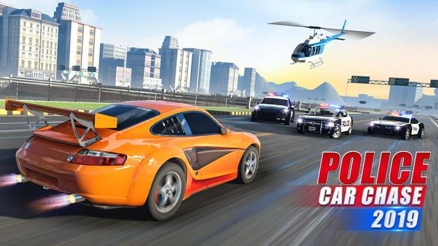 Grand Police Car Chase -  US Police Driving Games poster
