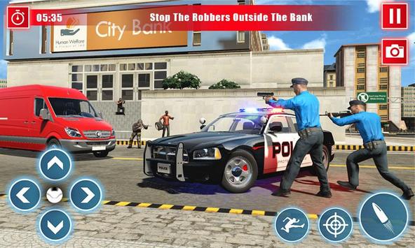 Grand Police Car Chase -  US Police Driving Games screenshot 14