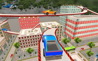 2 Schermata cyber truck simulator 2020: prodezza di auto tetto