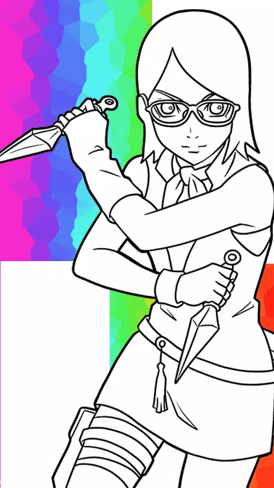 Boruto Awesome coloring page