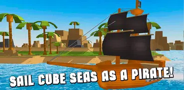 Cube Seas: Pirate Fight 3D