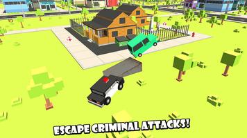 برنامه‌نما Cube Smash: Cop Chase Race 3D عکس از صفحه