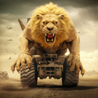 Hard Wheels Monster Truck Game icon