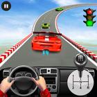 Mega Ramp Stunts Car Racing 3D icône