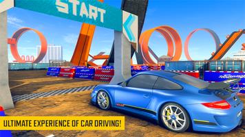 Mega Ramp Stunts Car Racing 3D 截图 2