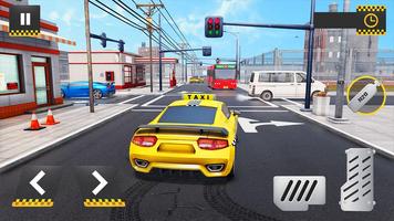 Car Simulator City Taxi Game ảnh chụp màn hình 1