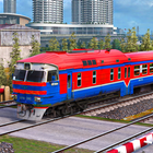 Railway Train Games Simulator أيقونة