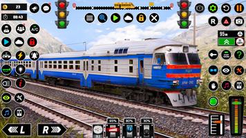 Railway Train Games Simulator تصوير الشاشة 1