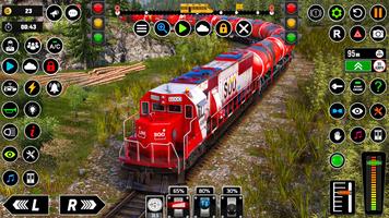 Railway Train Games Simulator تصوير الشاشة 2