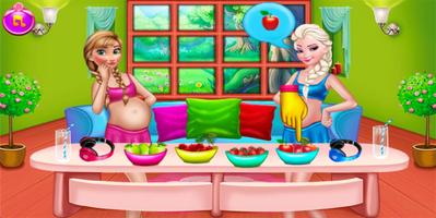 Pregnant mom newborn baby doctor mommy birth games screenshot 2