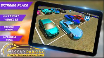 Nascar Parking 3D: Free Car Parking Simulator Game Affiche