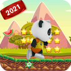 Super Panda kart Run World : Offline 3D Free Run icône