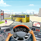 Coach Bus Driving School Bus icon