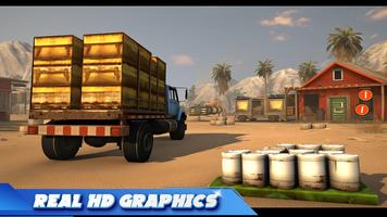 Simulator truk kargo offroad screenshot 3