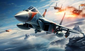 Air Force Jet Fighter Combat poster