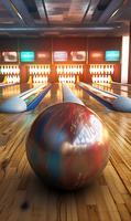 Bowl Pin Strike Bowling games-poster