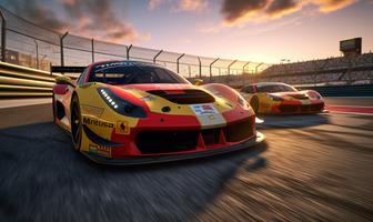 Cars knight drift racing VR imagem de tela 1