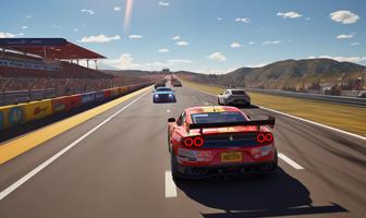 Cars knight drift racing VR imagem de tela 2