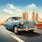 Classic Car Games Race America Zeichen