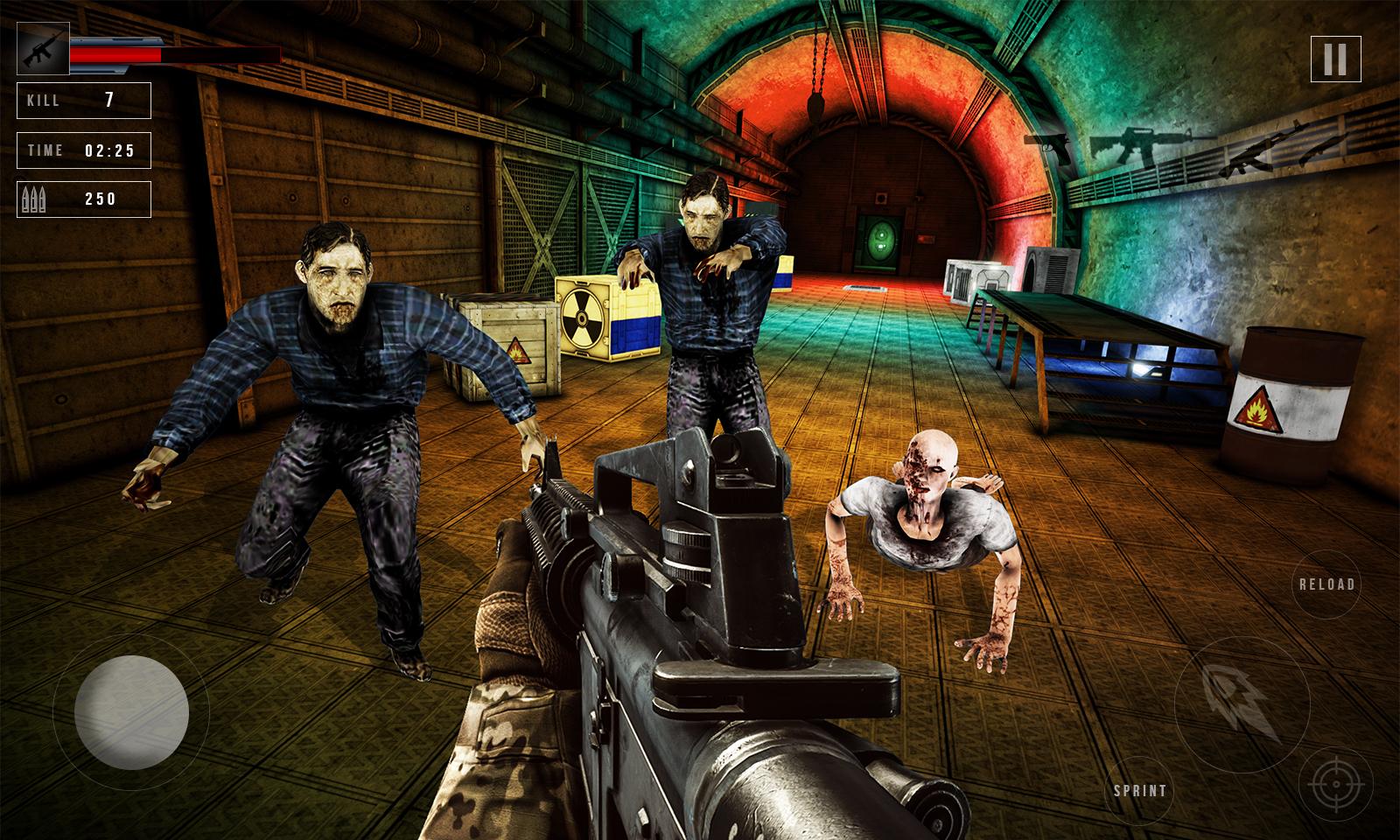 Real zombie hunter - FPS shooting in Halloween for Android ... - 
