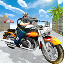 3D Sniper Moto Rider Assassin City sous l'attaque APK