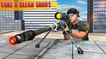 Sniper warrior shooting games poster