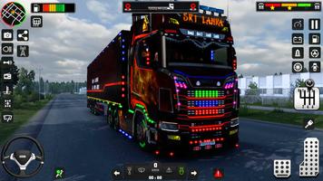 City Truck-Spiele 3d 2023 Plakat