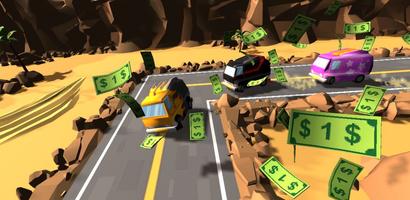 Poster ZigZag Racer Cars : Money Bump