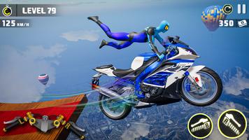 permainan sepeda motor 2022 3D poster