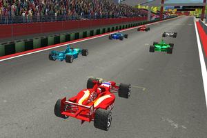 Rápido real Formula Racing 3D Cartaz