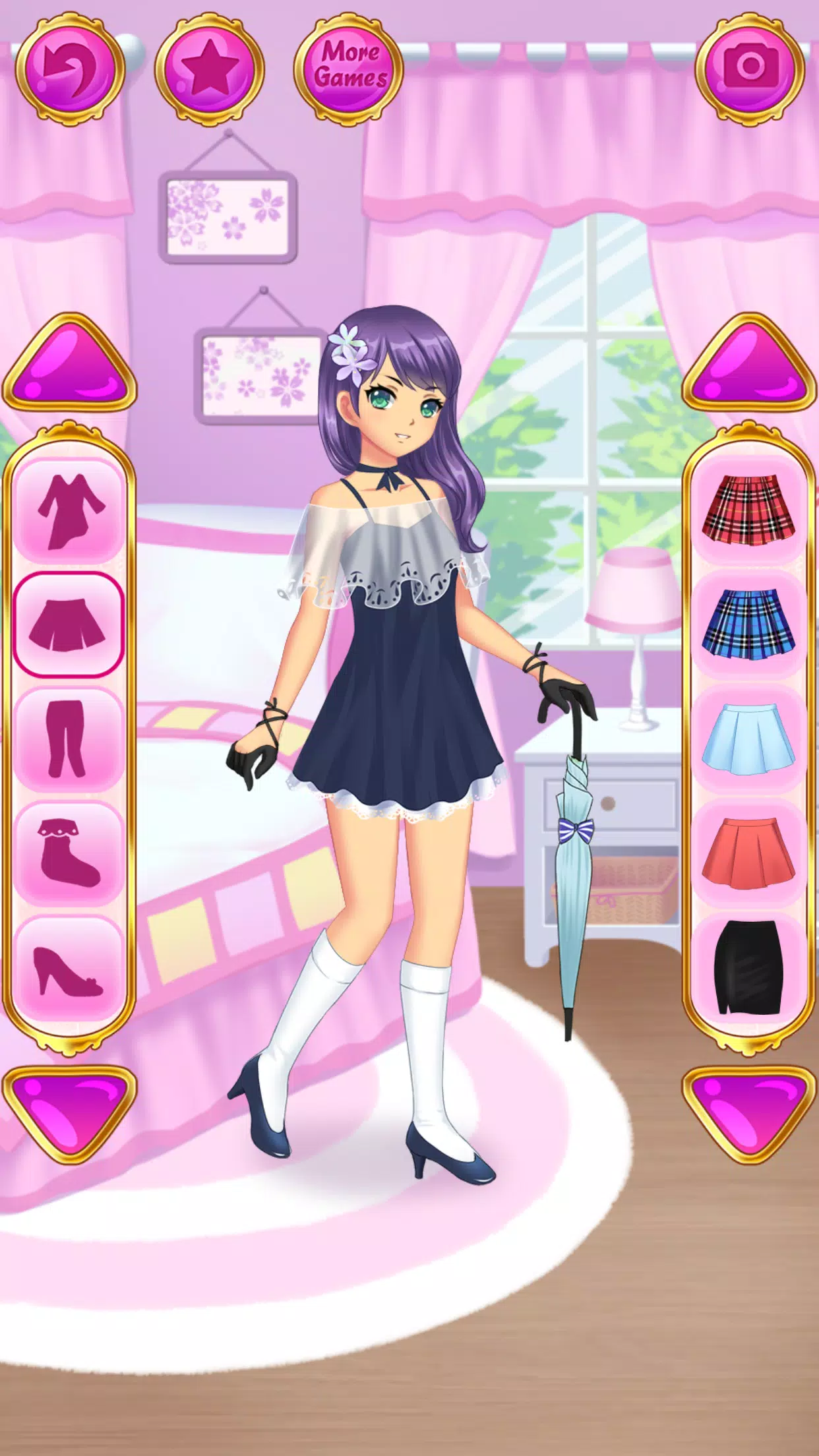 Jogo de Vestir Para Meninas Android Jogos APK (com.FashionGirlDressUpGame)  por Cuteness Inc. - Faça o download para o seu celular a partir de PHONEKY