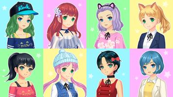 Game Dress Up Anime Wanita poster