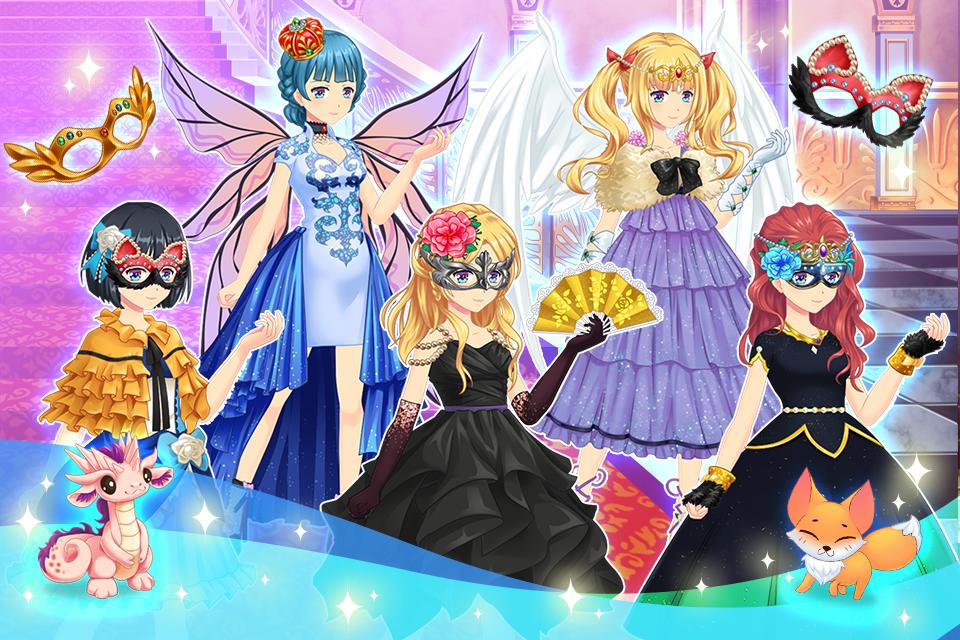 Descarga de APK de Juego de Vestir Princesa Anime para Android